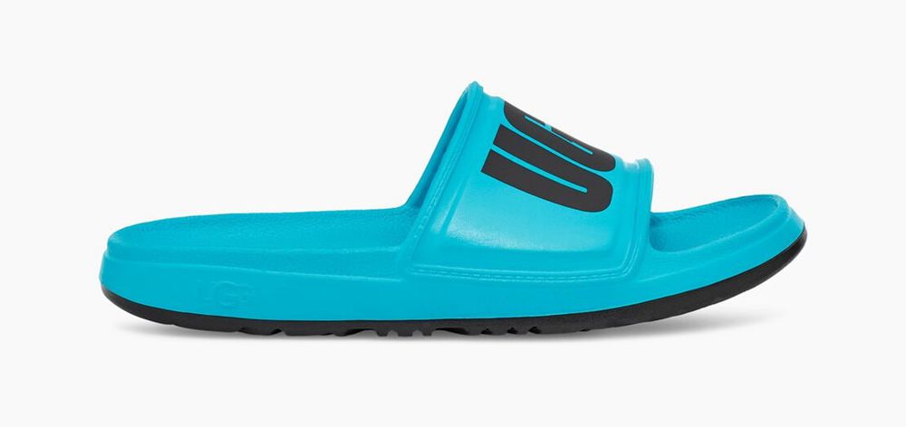 Ugg Slide Mens - Ugg Wilcox Azure - 392NBODFG